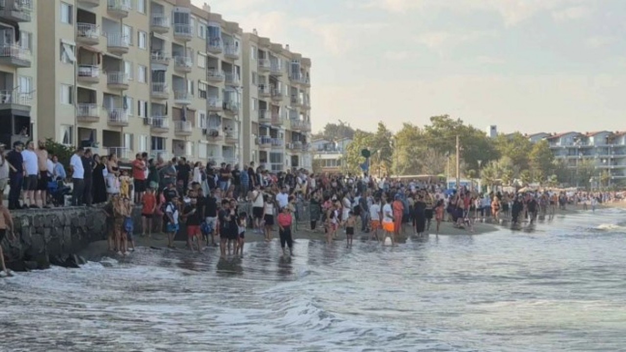 Foto - Yasağı dinlemediler bakın ne oldu! Tekirdağ'da denizde can pazarı