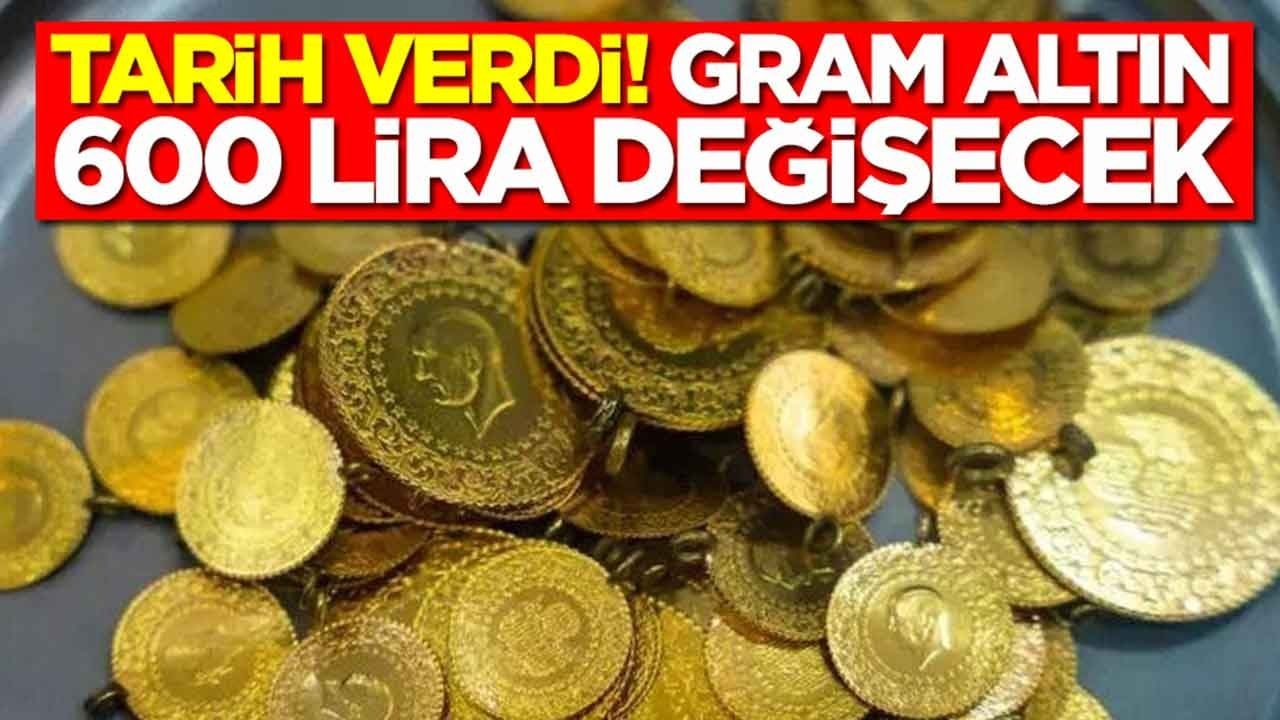 Yatırımcı ne yapacağını şaşırırken tarih verdi: Gram altın 600 lira değişecek
