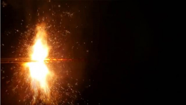 Foto - Yavaşlatılmış kamerayla çektiler! Maytap geçirip ateşe verdiler!