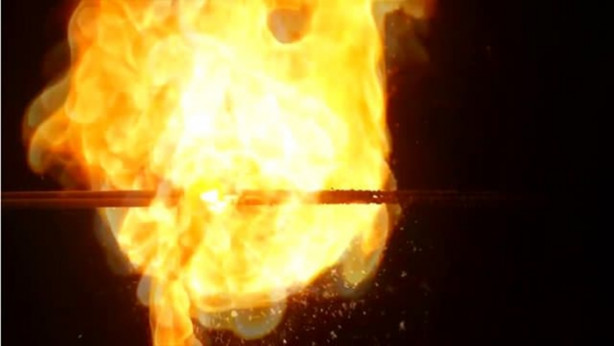 Foto - Yavaşlatılmış kamerayla çektiler! Maytap geçirip ateşe verdiler!