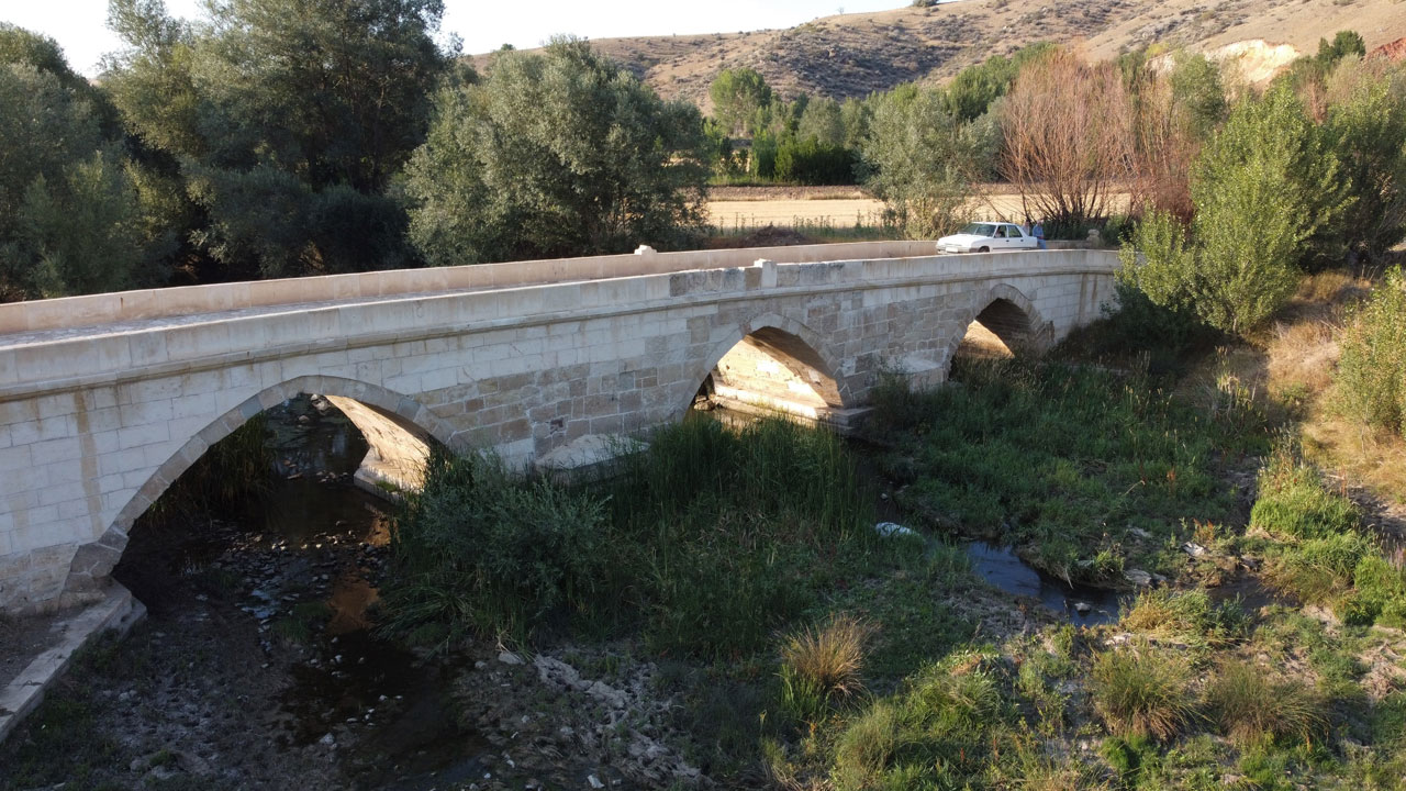 Foto - Yavuz Sultan Selim yaptırdı! Tarihi köprü 5 asır sonra böyle görüntülendi