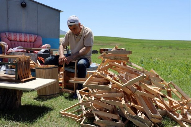 Foto - Yaylalarda bal mesaisi