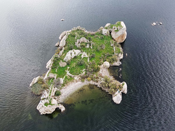 Foto - Yaz aylarında sular çekilmişti! İşte Bafa Gölü’nün son hali