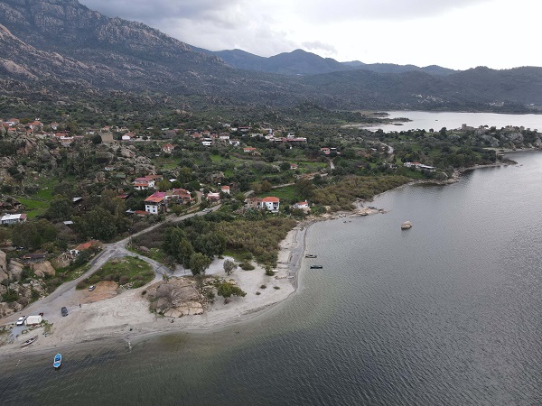 Foto - Yaz aylarında sular çekilmişti! İşte Bafa Gölü’nün son hali