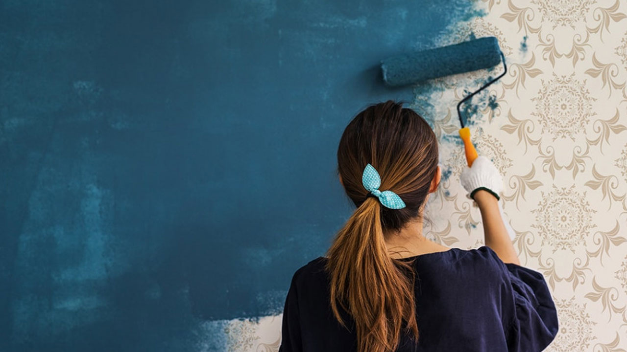 Foto - Yaz geldi, renkler değişiyor: Duvar kağıdının üzerine boya yapılır mı?