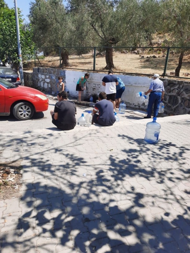 Foto - Yazın ortasında yaşananlara bakın! İzmir Dikili’de 90’lı yıllara dönüş