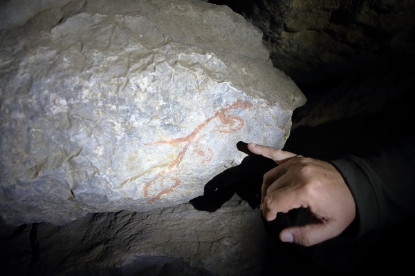 Foto - Yazının bir bölümü çözüldü! İşte Yerkapı Tüneli'nin sırrı