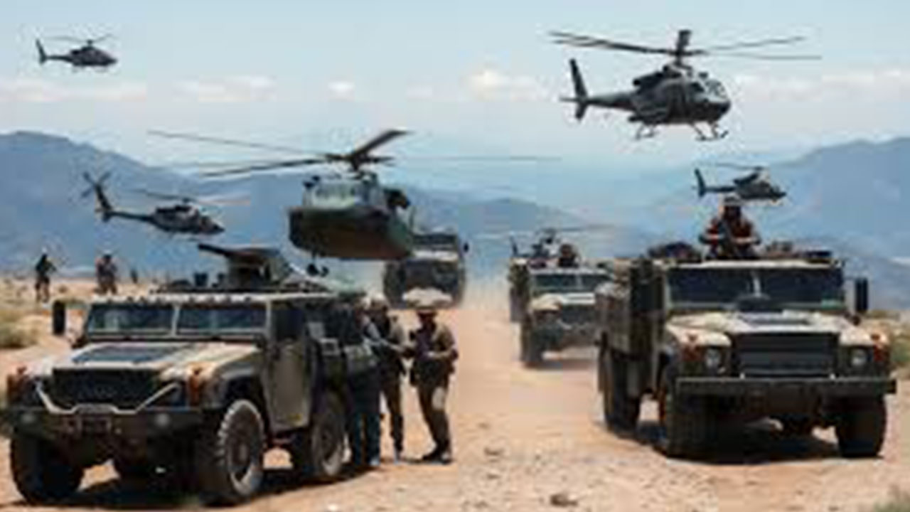 Foto - Yedi ülke 12 bin asker Türkiye'ye karşı harekete geçti: Savaş uçakları havalandı, tanklar ileriyor