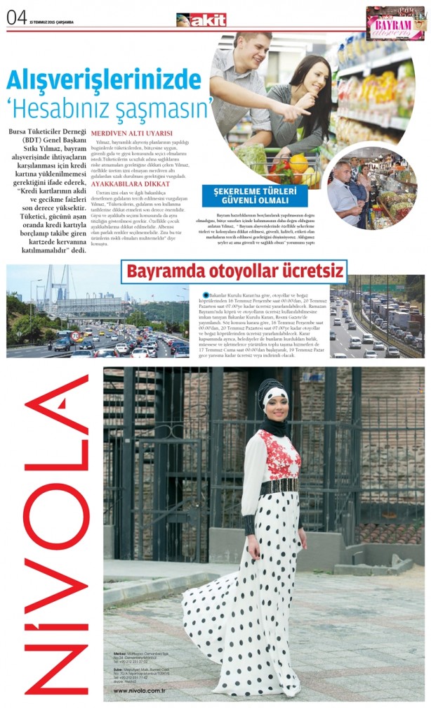 Foto - Buraya bakmadan bayram alışverişine çıkmayın