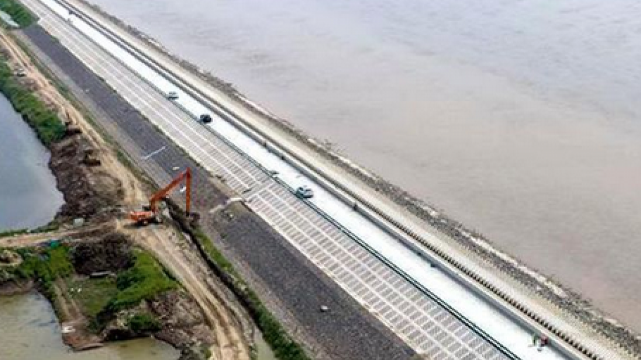 Yeni deniz duvarı inşa edildi: Tianjin'de ilk etabı tamam!