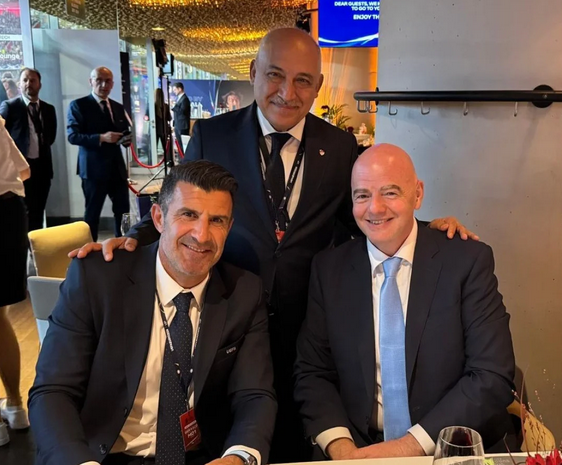 Foto - Yeni dönem öncesi sıkı çalışıyor! Mehmet Büyükekşi, FIFA ve UEFA Başkanları ile bir araya geldi