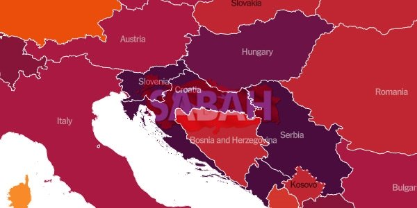 Foto - Yeni dünya haritası yayımlandı! İşte Türkiye'nin rengi