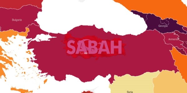 Foto - Yeni dünya haritası yayımlandı! İşte Türkiye'nin rengi