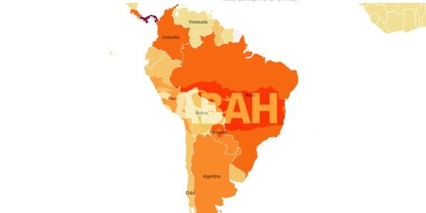 Foto - Yeni dünya haritası yayımlandı! İşte Türkiye'nin rengi