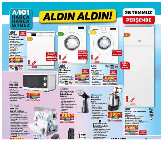 Foto - Yeni fırsat listesi yayınlandı! A101’de 25 temmuz indirim çılgınlığı