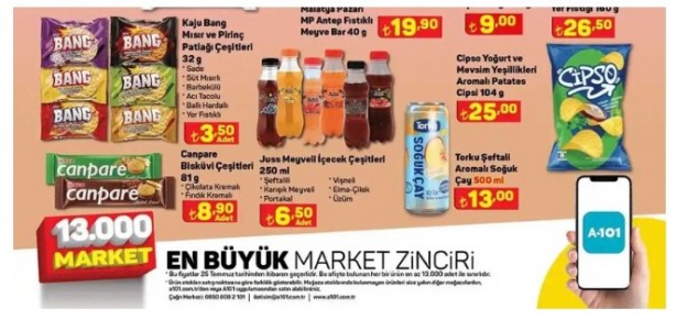 Foto - Yeni fırsat listesi yayınlandı! A101’de 25 temmuz indirim çılgınlığı