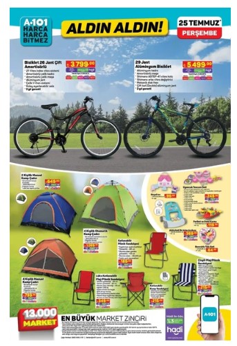 Foto - Yeni fırsat listesi yayınlandı! A101’de 25 temmuz indirim çılgınlığı