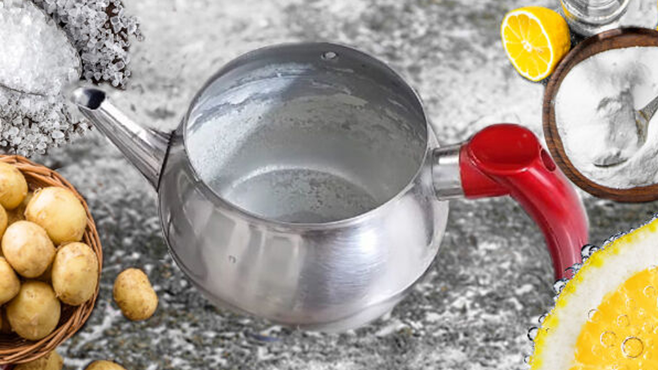 Yeni gibi olacak! İşte kireç tutmuş demliği temizlemenin püf noktası