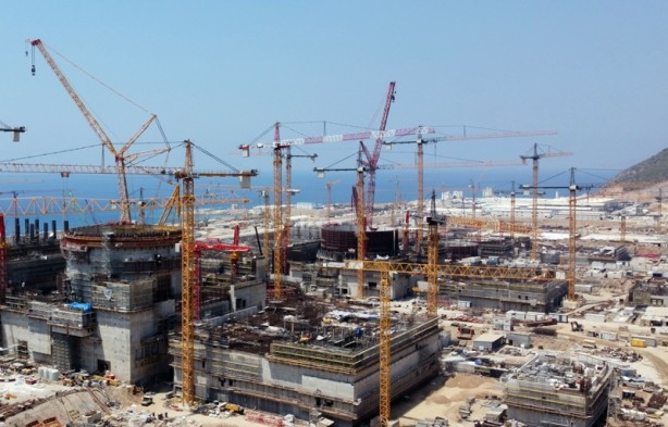 Foto - Yeni görüntüler geldi Akkuyu Nükleer Santrali'nde son viraj