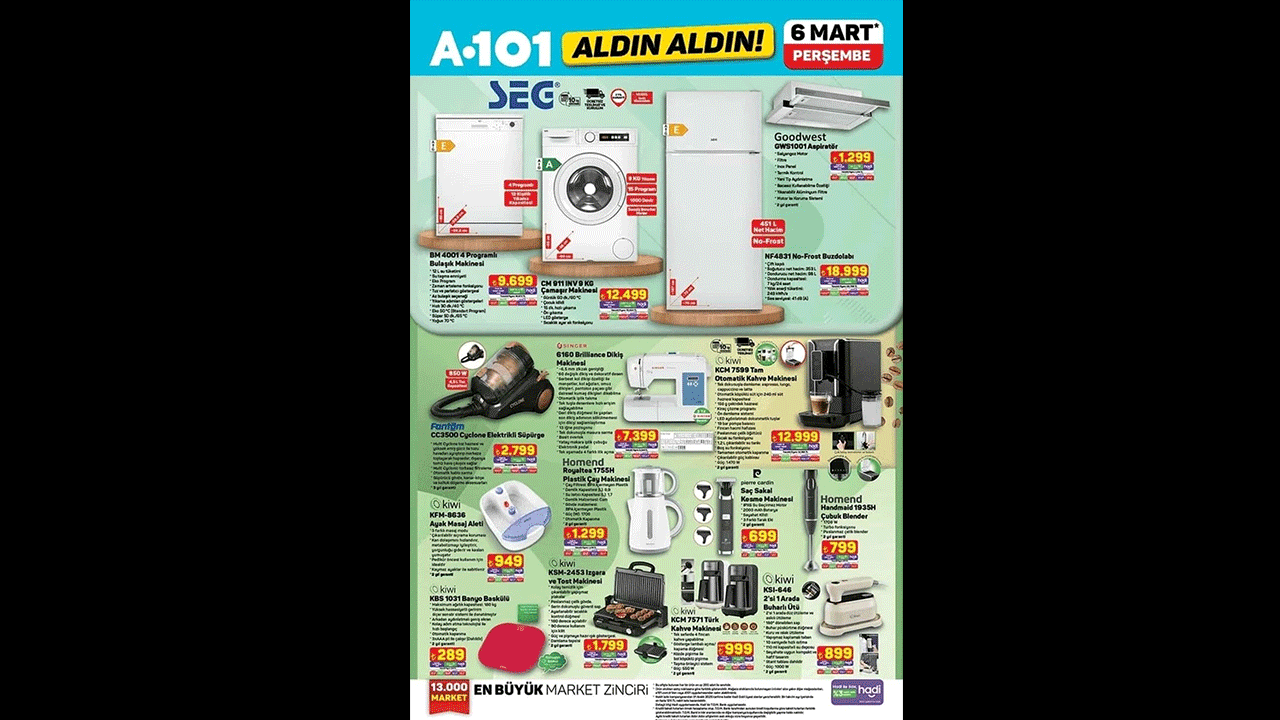 Foto - Yeni indirimli ürünler kataloğu belli oldu! A101'den 'aldın aldın' fırtınası!