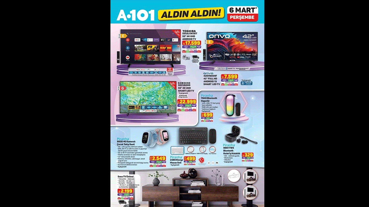 Foto - Yeni indirimli ürünler kataloğu belli oldu! A101'den 'aldın aldın' fırtınası!