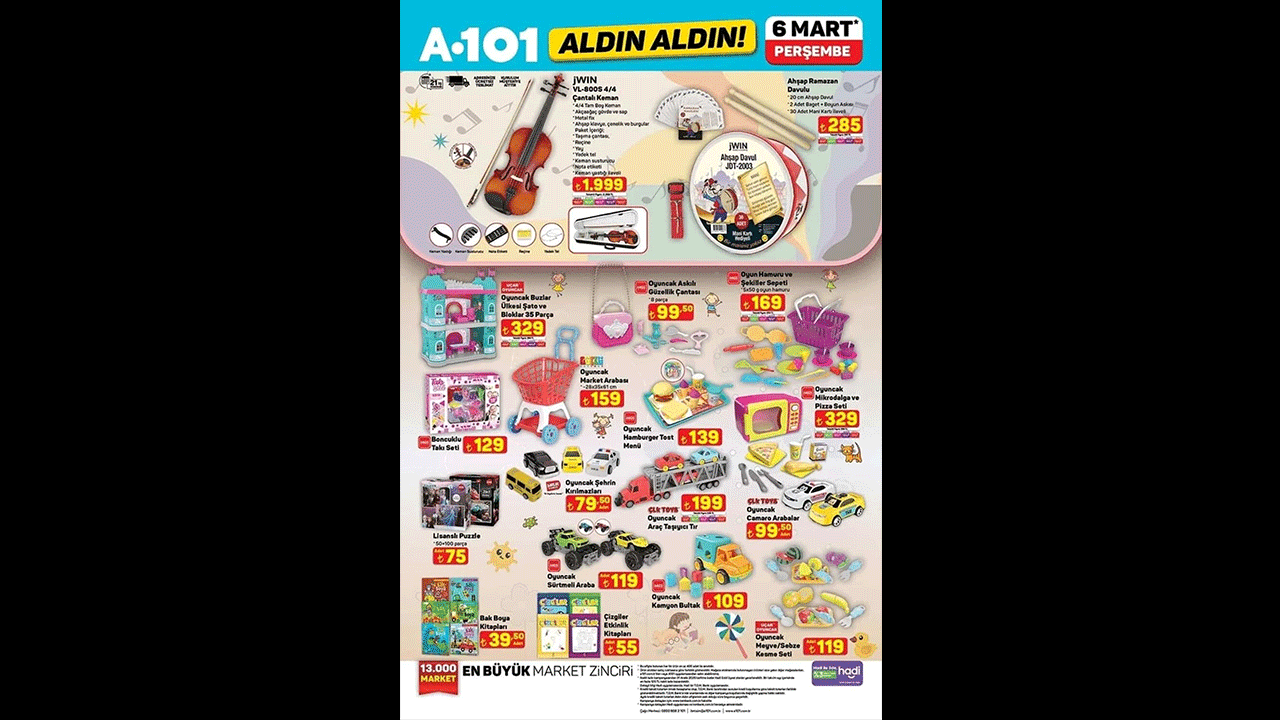 Foto - Yeni indirimli ürünler kataloğu belli oldu! A101'den 'aldın aldın' fırtınası!
