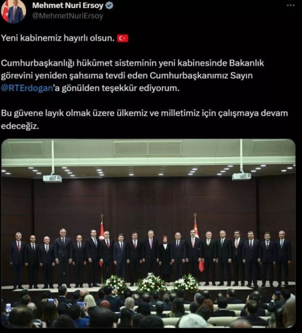 Foto - Yeni Kabine üyelerinden ilk mesajlar