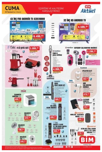 Yeni katalog yayınlandı! Yine Bim yine indirim