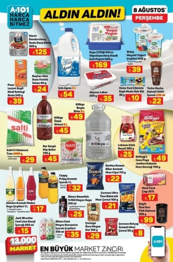 Foto - Yeni liste açıklandı! A101'in 8 Ağustos indirimlerinde neler var neler