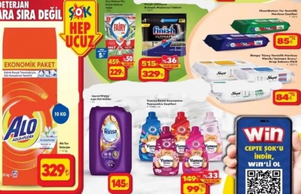 Foto - Yeni liste belli oldu! İşte Şok'un 7 Ağustos indirimleri