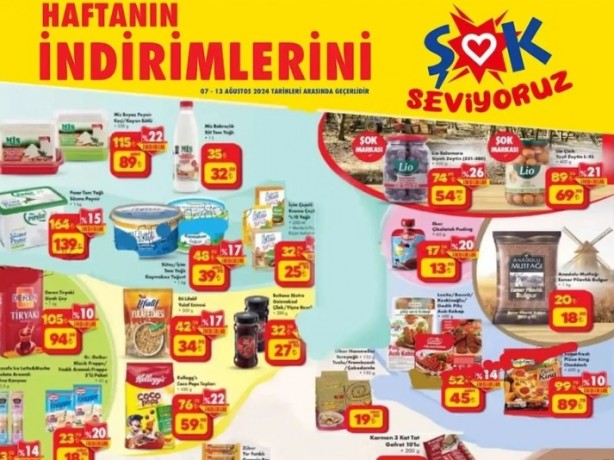 Foto - Yeni liste belli oldu! İşte Şok'un 7 Ağustos indirimleri