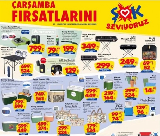 Foto - Yeni liste belli oldu! İşte Şok'un 7 Ağustos indirimleri