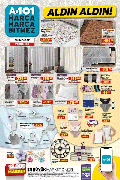 Foto - Yeni liste geldi! A101’de indirim fırtınası