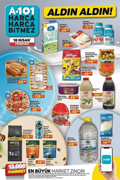 Foto - Yeni liste geldi! A101’de indirim fırtınası