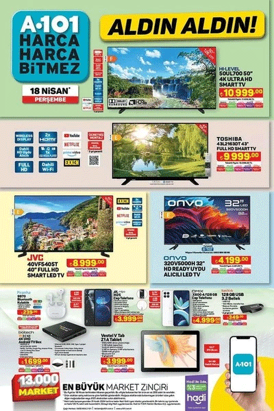 Foto - Yeni liste geldi! A101’de indirim fırtınası