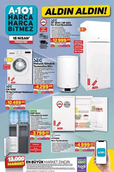 Foto - Yeni liste geldi! A101’de indirim fırtınası