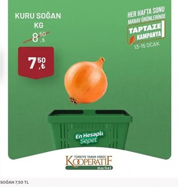 Foto - Yeni liste paylaşıldı! Tarım Kredi'de indirim kampanyası