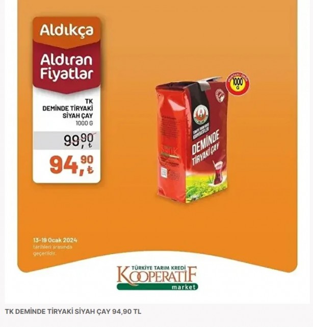 Foto - Yeni liste paylaşıldı! Tarım Kredi'de indirim kampanyası