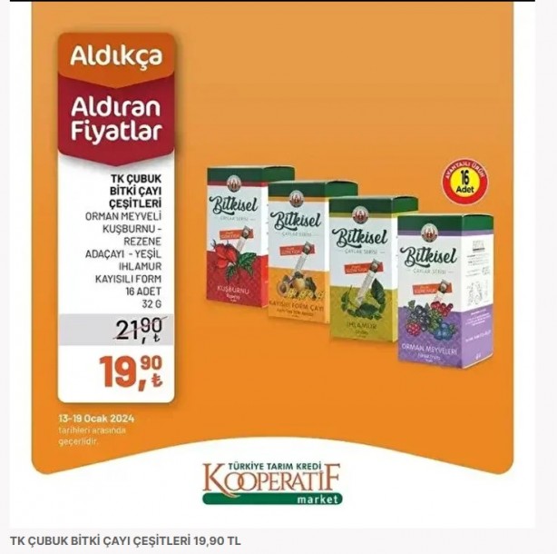 Foto - Yeni liste paylaşıldı! Tarım Kredi'de indirim kampanyası