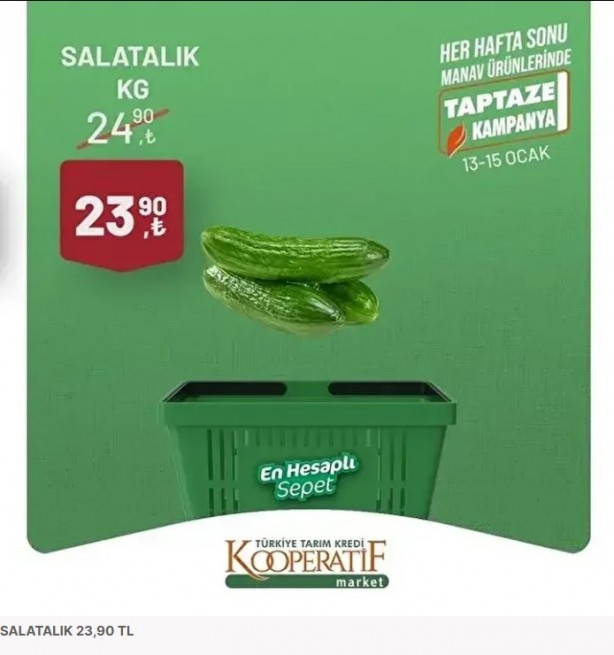 Foto - Yeni liste paylaşıldı! Tarım Kredi'de indirim kampanyası