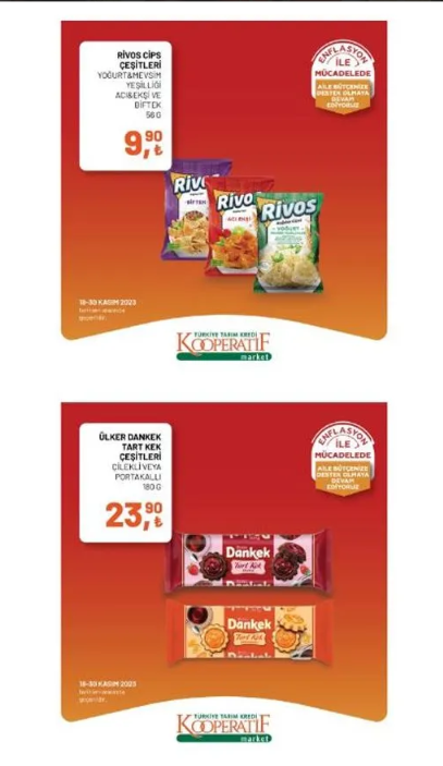 Foto - Yeni liste yayınlandı! Tarım Kredi Marketlerinde yepyeni indirimler