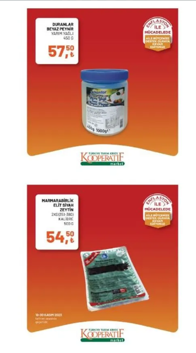 Foto - Yeni liste yayınlandı! Tarım Kredi Marketlerinde yepyeni indirimler