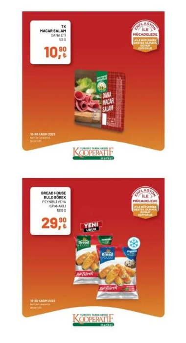 Foto - Yeni liste yayınlandı! Tarım Kredi Marketlerinde yepyeni indirimler