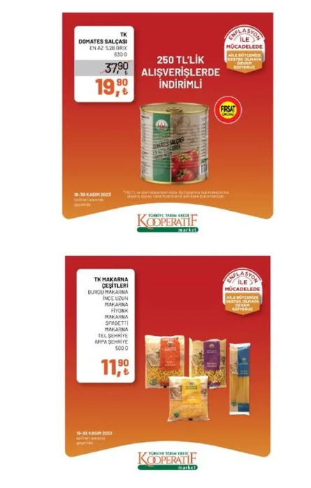 Foto - Yeni liste yayınlandı! Tarım Kredi Marketlerinde yepyeni indirimler