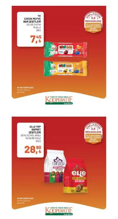 Foto - Yeni liste yayınlandı! Tarım Kredi Marketlerinde yepyeni indirimler