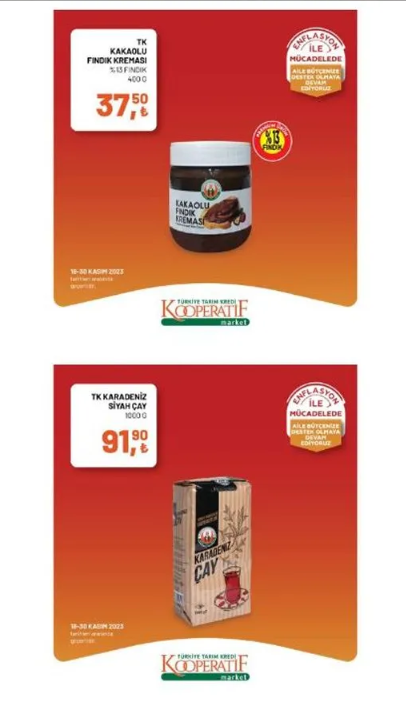 Foto - Yeni liste yayınlandı! Tarım Kredi Marketlerinde yepyeni indirimler