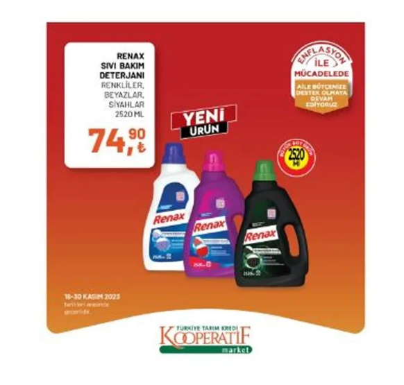 Foto - Yeni liste yayınlandı! Tarım Kredi Marketlerinde yepyeni indirimler