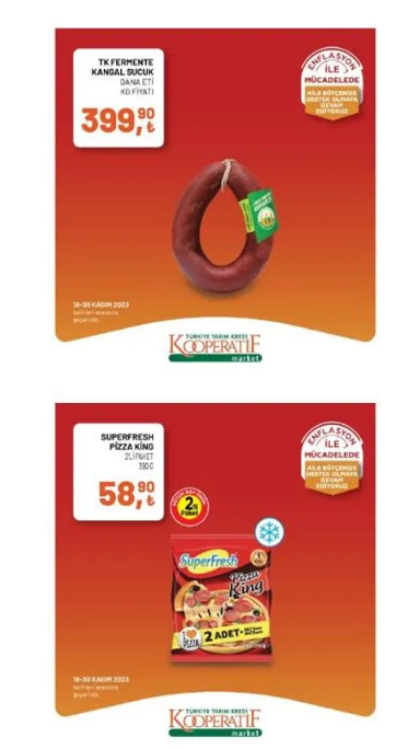 Foto - Yeni liste yayınlandı! Tarım Kredi Marketlerinde yepyeni indirimler