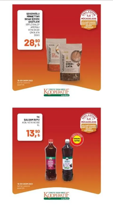 Foto - Yeni liste yayınlandı! Tarım Kredi Marketlerinde yepyeni indirimler