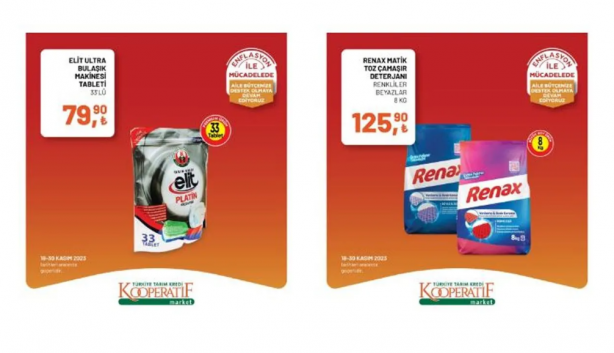 Foto - Yeni liste yayınlandı! Tarım Kredi Marketlerinde yepyeni indirimler
